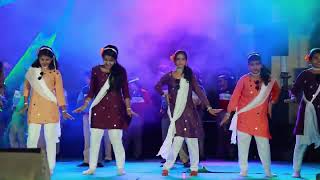 Grade VI Dance  Indian Retro Fusion  14th Annual Day  Mount Litera Zee School Neyyoor [upl. by Haines710]