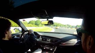 Audi RS6 ABT 700HP Nurburgring [upl. by Otanutrof]