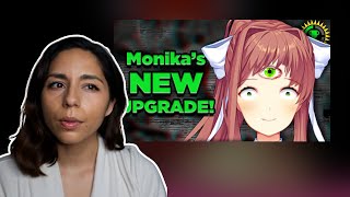 REACTION to Game Theory DDLC Meet the New Monika [upl. by Bella]