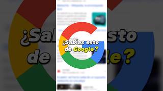 ¿Sabías esto de GoogleParte 2 viral shorts google video [upl. by Sile]