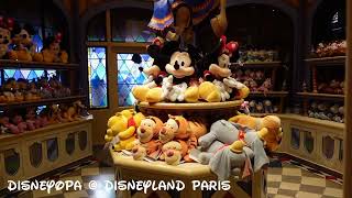 SHOP TOUR Disneyland Paris SIR MICKEY´S BOUTIQUE  DisneyOpa [upl. by Ynaitirb]