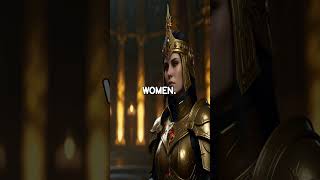 The Golden Guard Female Custodes Warhammer 40k Lore [upl. by Jezebel]