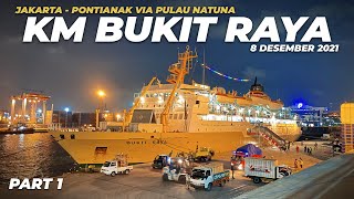 4 Hari 4 Malam Naik Kapal Laut  Jakarta  Pontianak KM Bukit Raya PART 1 [upl. by Ayardna]