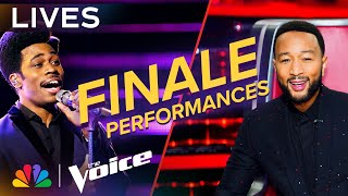 The Best Performances from the Top 5 Finalists  The Voice  NBC [upl. by Juanne]