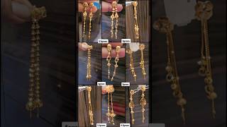 gold earrings designs new model 2024 short videoSui dhaga gold earrings design with price [upl. by Hoffmann]