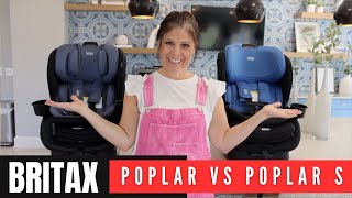 Britax Poplar vs Poplar S Convertible Car Seat Comparison [upl. by Padraic891]