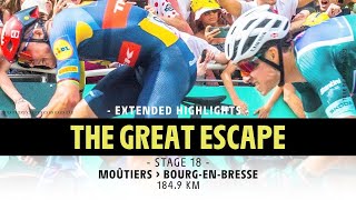 Extended Highlights  Stage 18  Tour de France 2023 [upl. by Alesi]