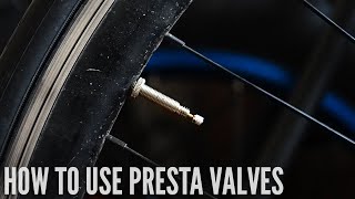 How To Deal With Presta Valves  Wrong Bike Pump [upl. by Nanda]