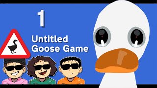 Untitled Goose Game  PART 1  Garbage Gaming [upl. by Tica]