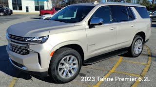 2023 Tahoe Premier 62L Empire Beige Metallic [upl. by Onairda]