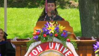 Senior Class Address Commencement 2009 [upl. by Danby385]