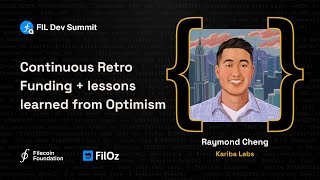 Continuous Retro Funding  lessons learned from Optimism [upl. by Leugar461]