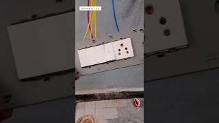 Six model switch board connectionelectricion video amit11 [upl. by Latta606]