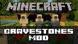 Minecraft Gravestones Mod [upl. by Oznola]