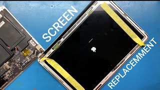 Macbook Air A1466 Screen Replacement [upl. by Sansone]