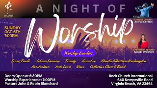 Rock Church  Sunday Night  Night of Worship [upl. by Sulokcin]