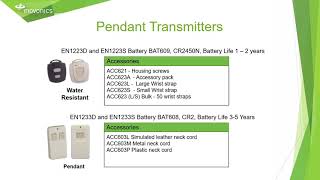 Inovonics Training 101 Part 3 Pendant Transmitters [upl. by Agnella]