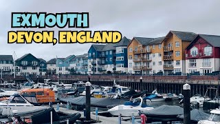 EXMOUTH Devon England 4K Walking Tour Video [upl. by Nahgen589]