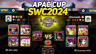 KELIANBAO vs RICHARDS BO5 SWC2024 APAC CUP Quarterfinal  Summoners War [upl. by Margaux358]