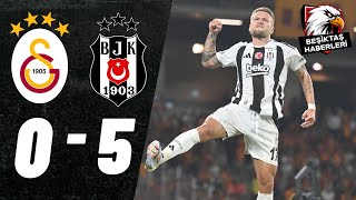 Galatasaray 05 Beşiktaş Süper Kupa MAÇ ÖZETİ  03082024 [upl. by Adnirual]