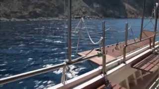 Anemos Boat Trip Limnos Greece [upl. by Busey]