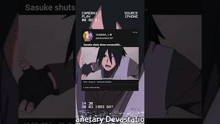 Sasukes Planetary Devastation ☯️  naruto shorts [upl. by Analem]