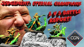 Judgement Eternal Champions 5 v 5 Battle Report [upl. by Filomena]