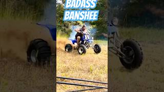 Badass New Banshee Testing backyardmafia trending dirtdrags atvracing sendit racing race [upl. by Neleag]