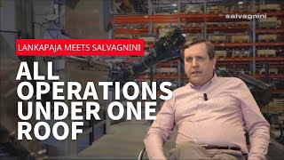 Lankapaja Corporation meets Salvagnini All operations under one roof [upl. by Akehsyt]