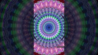 ⚠️Optical illusion⚠️Kaleidoscopic Round Moving Illusion Video illiusion [upl. by Aldo]