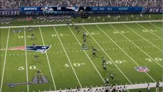 Baltimore Ravens at New England Patrios 2813 Q 12  Conference Final 01202013  Madden13 2 [upl. by Orvil283]