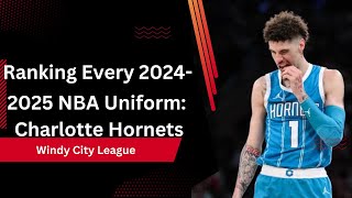 Ranking Every 20242025 NBA Uniform Charlotte Hornets [upl. by Ahsienek]