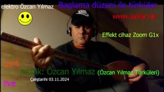 Özcan Yılmaz Türküleri elektro saz [upl. by Merrell930]