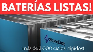 StoreDot tiene listas su baterías en ESTADO Sólido [upl. by Albert]