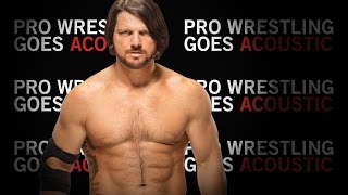 AJ Styles Theme Song WWE Acoustic Cover  Pro Wrestling Goes Acoustic [upl. by Nylirej369]