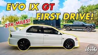 FIRST DRIVE in Jays Wicked White Evo 9 MR Grand Touring Edition [upl. by Pond]