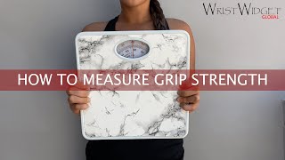 How to measure your grip strength [upl. by Ellerrehc]