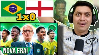 Reagindo ao FutParódias e BRASIL 1x0 INGLATERRA  Amistoso 2024 [upl. by Haliled]