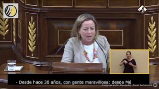 Intervención y réplica de Ana Oramas en la moción de censura podemita [upl. by Emelen445]