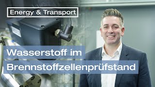 Wasserstoff im Brennstoffzellenprüfstand präzise geregelt [upl. by Elspet]