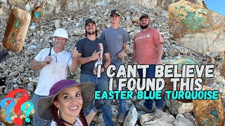 I found the Best turquoise EVER at the Easter Blue turquoise Mine Nevada with the Otteson Brothers [upl. by Davy]