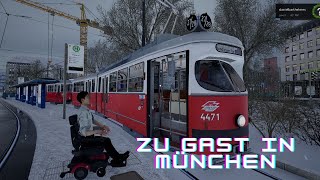 Zu Gast in München I E1 auf abwegen I Fahrzeugflotte kaputt I TRAM SIM I tram [upl. by Yart]