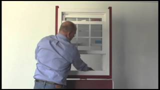 How To Replace an Extruded Full Screen in a Cambridge DoubleHung Window [upl. by Glavin93]