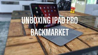 UNBOXING IPAD PRO BACKMARKET  FOLIO TOUCH [upl. by Holub]