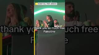 DJ Snake calls for a quotfree Palestinequot Dua Lipa applauds [upl. by Manda]