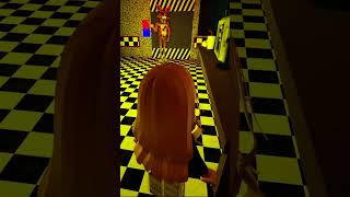 Scary Five Nights at Freddys youtubeshorts scary spooky shorts fnaf gaming roblox funny [upl. by Kryska]