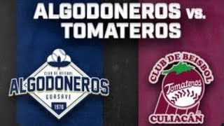 Algodoneros vs Tomateros de culiacan partido de beisbol en vivo hoyLiga Mexicana Del Pacifico 1410 [upl. by Suiddaht130]