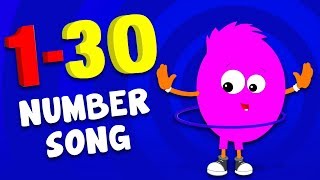 1 to 30 Numbers Song  Learn Numbers For Kids  Kids Songs For Babies [upl. by Elfrida823]