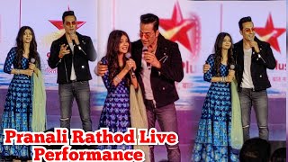 Pranali Rathod Live Singing With Sudhanshu Pandey at Baatein Kuch Ankahee si launch What A Voice [upl. by Odyssey]