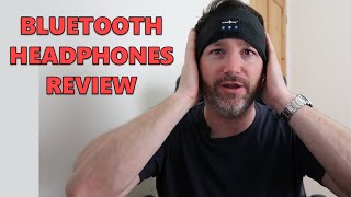 Bluetooth Sports Headphones Headband SleepPhones Review amp Unboxing [upl. by Artek]